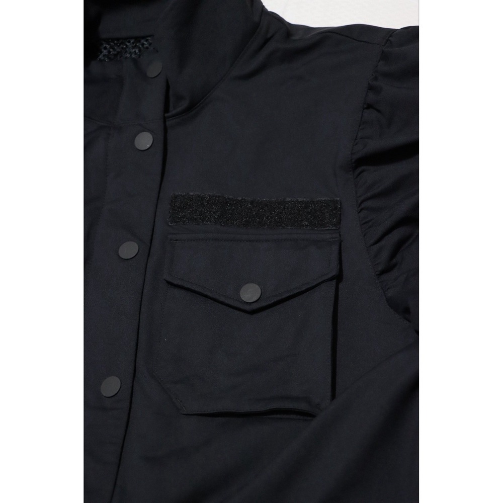 Gorpcore Minimalist Streetwear Tech Pack Nike M65 Utility Field Jacket M Black - Picture 3 of 6